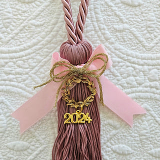 Gouria - Greek Good Luck Charm with Gold Wreath & Tassle