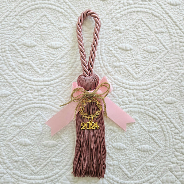 Gouria - Greek Good Luck Charm with Gold Wreath & Tassle