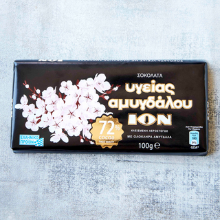 ION 72% Dark Chocolate with Almonds (100g)