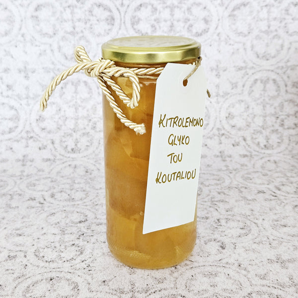 Kitrolemono Glyko Tou Koutaliou (640g) -  Kitrolemono Spoon Sweet Preserve