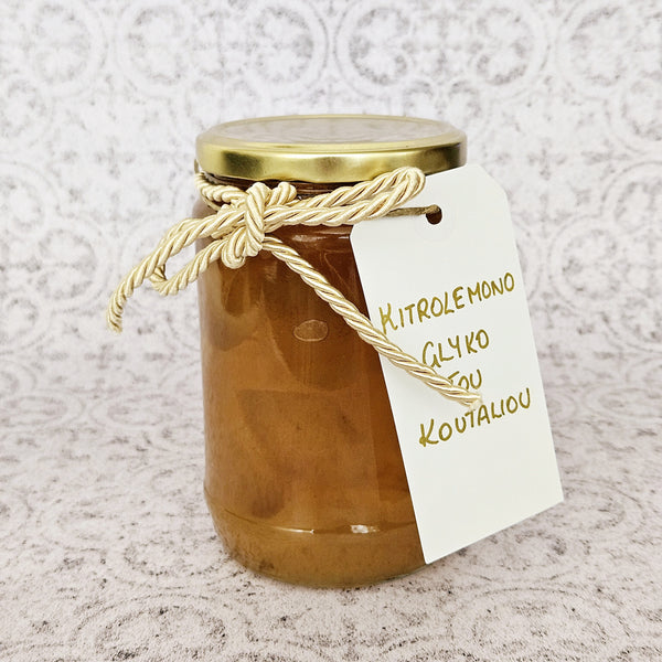 Kitrolemono Glyko Tou Koutaliou (822g)-  Kitrolemono Spoon Sweet Preserve