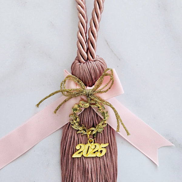 Gouria - Greek Good Luck Charm with Gold Wreath & Tassle