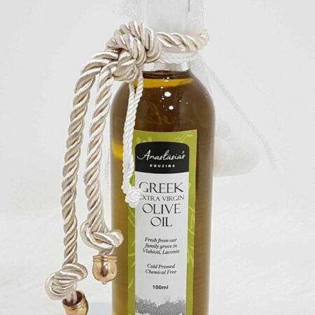 olive oil bomboniere